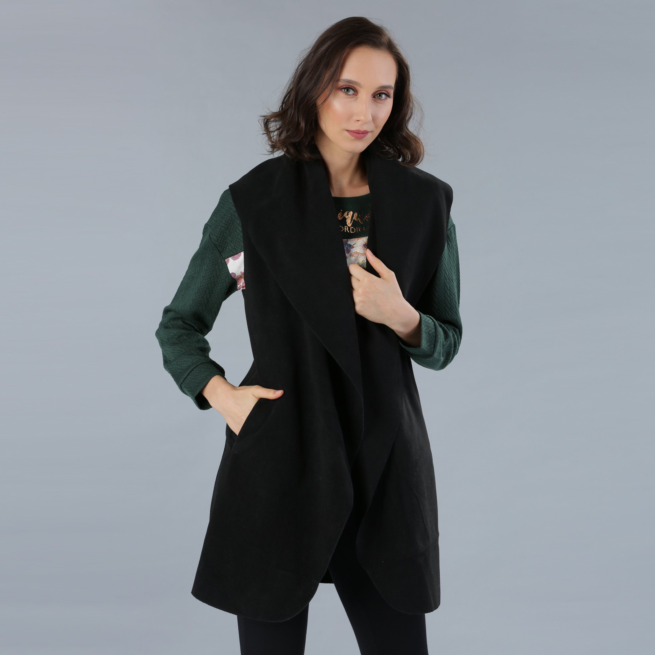 Open front 2025 long jacket