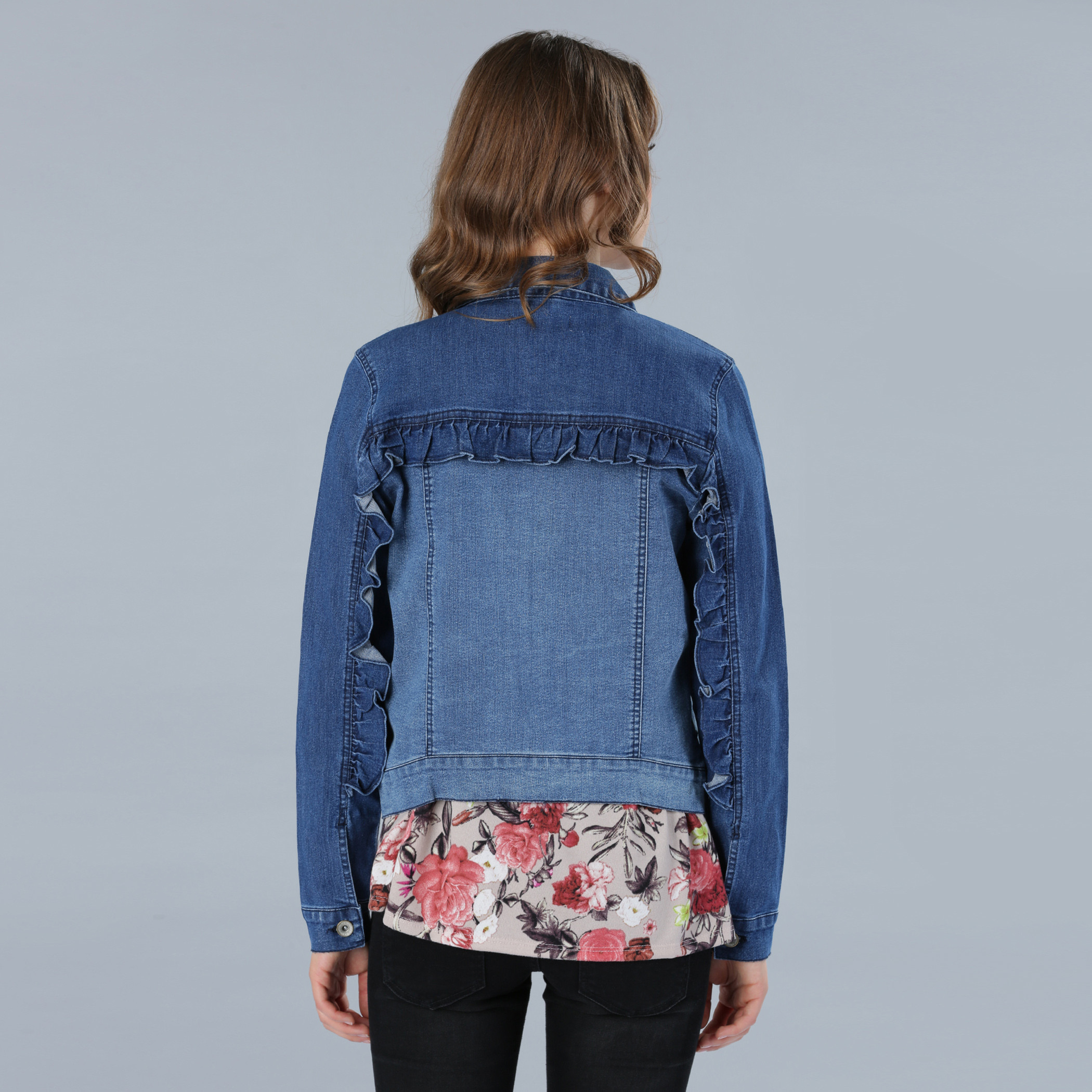 Sale denim best sale jacket womens