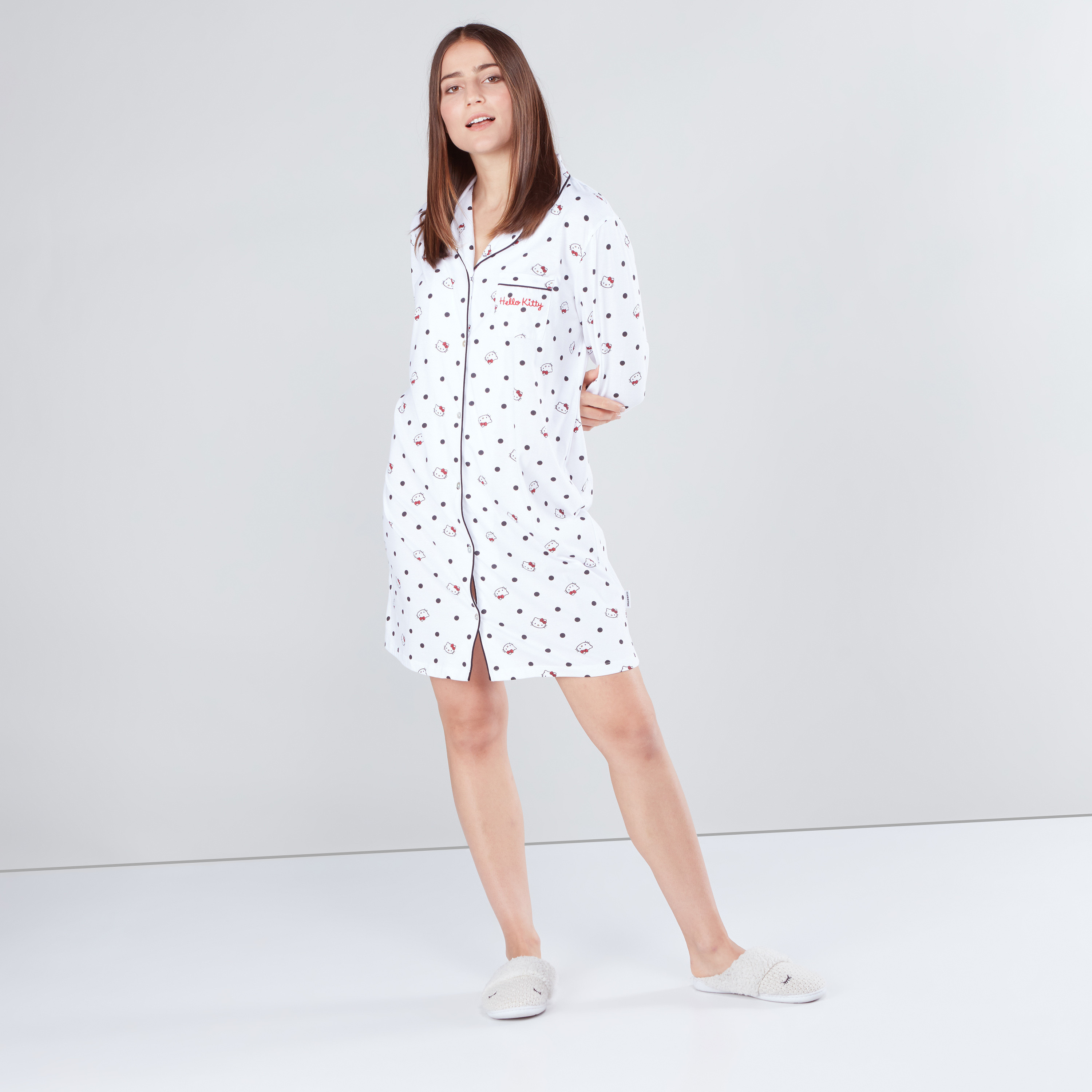 Shop Hello Kitty Printed Sleep Shirt 