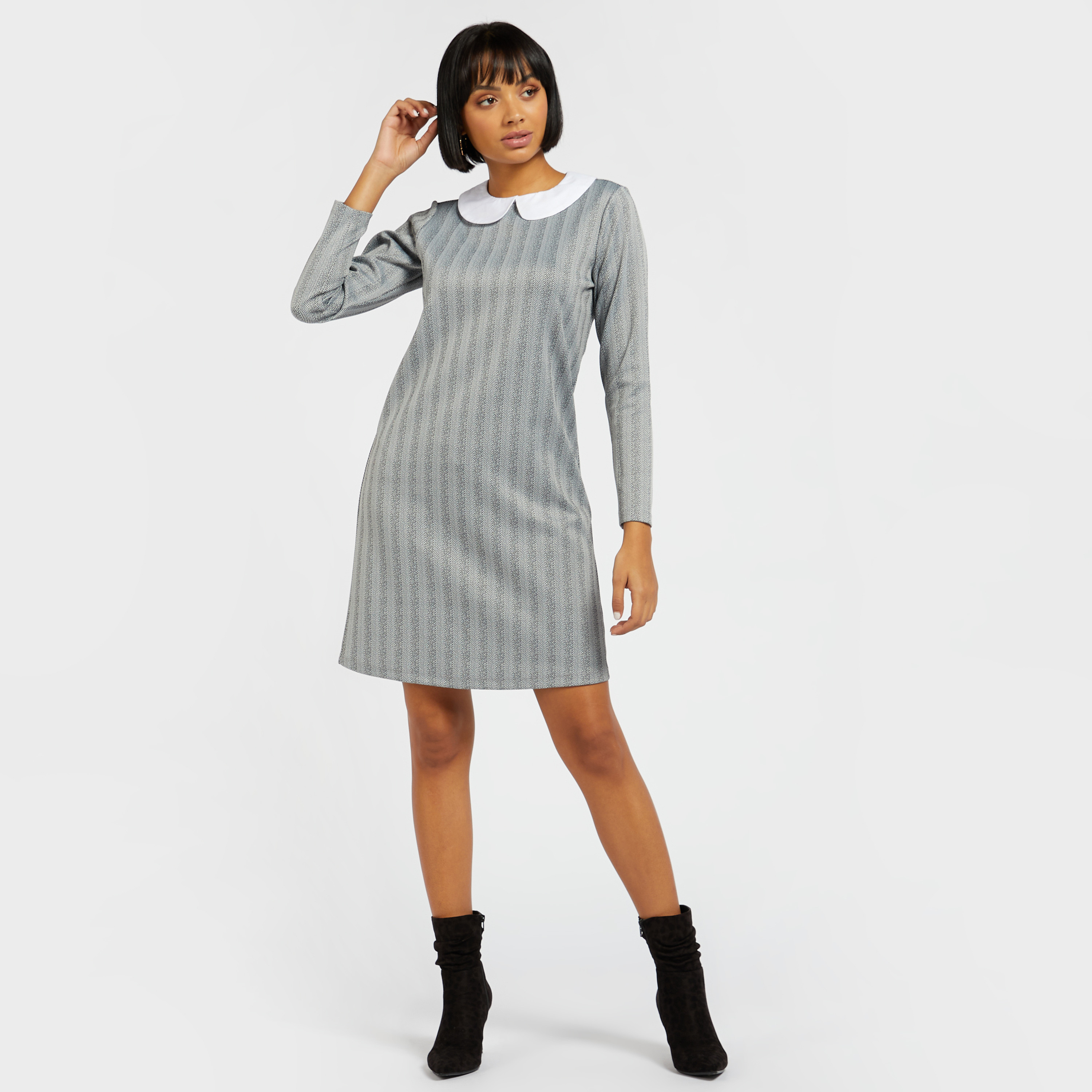 Peter pan store collar shift dress