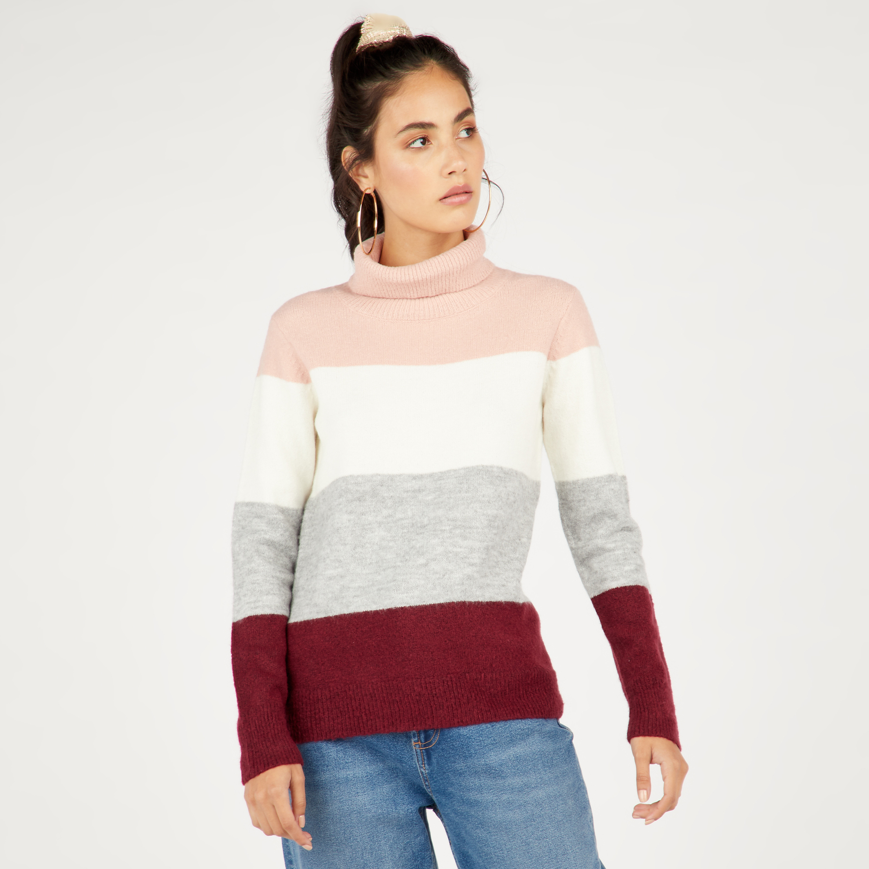 Buy high neck outlet sweaters