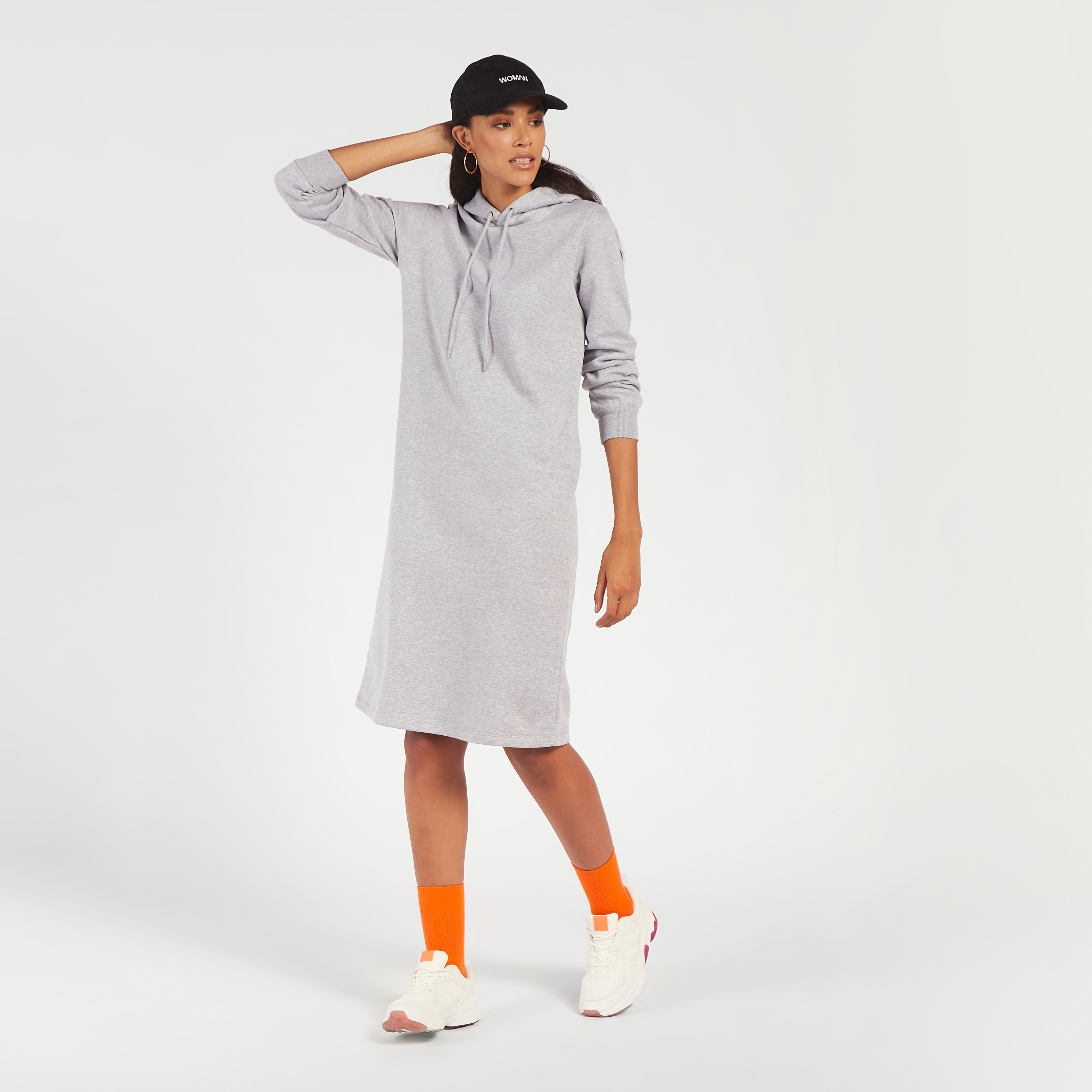 Midi sales hoodie dress