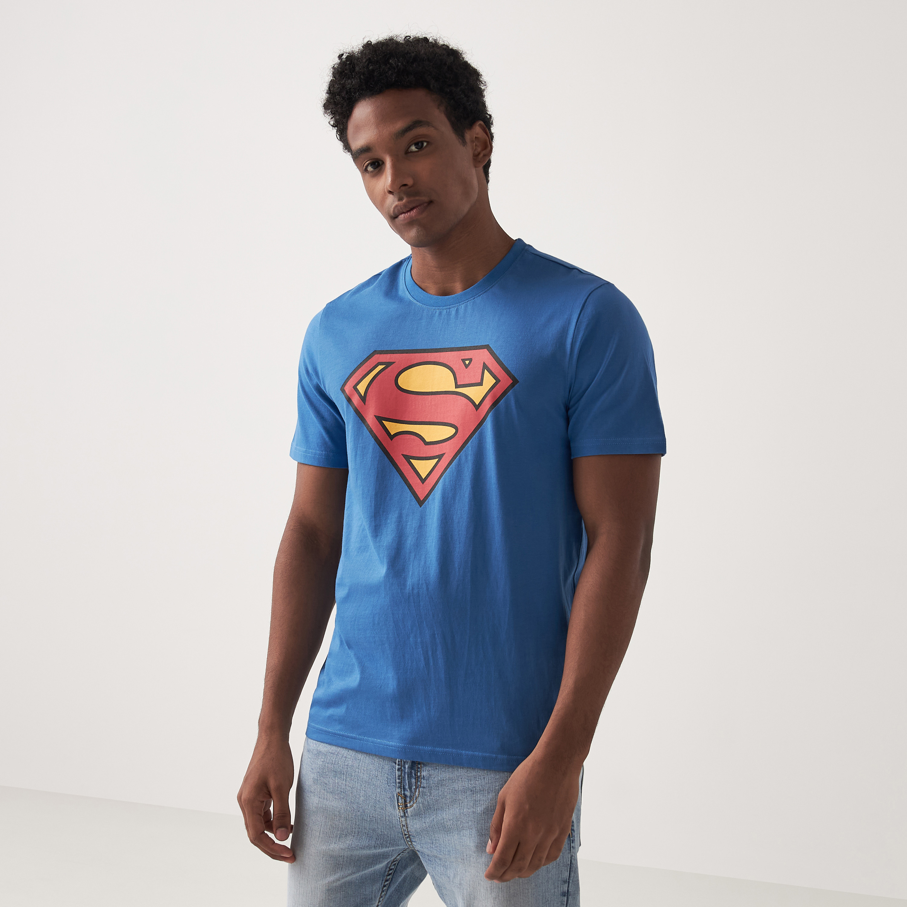 Superman t shirt clearance printing