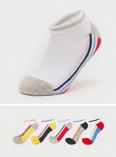 Pack of 5 - Assorted Ankle Length Sports Socks