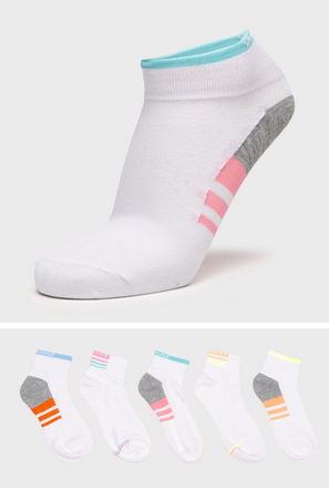 Set of 5 - Assorted Ankle Length Sports Socks