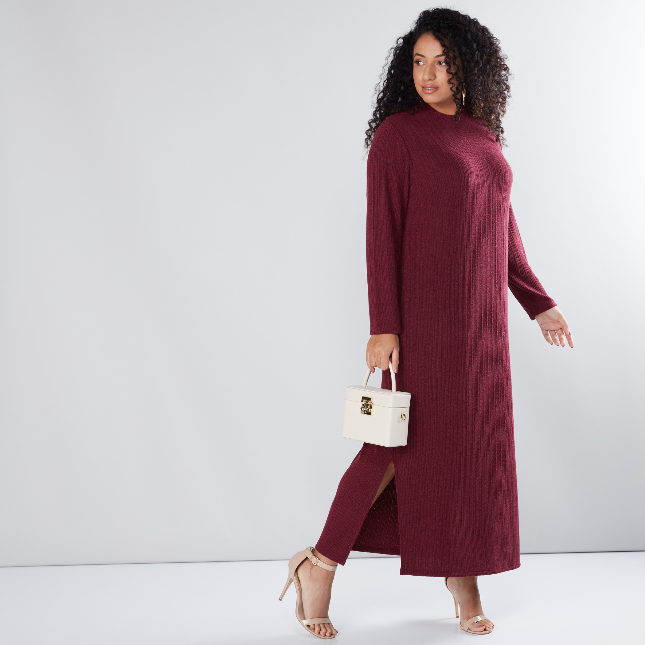 Maxi dresses with clearance long sleeves online