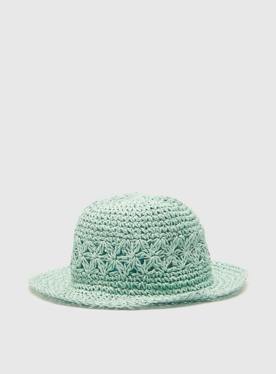 Textured Round Hat