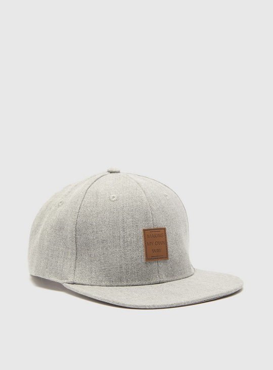 Solid Cap with Snap Back Closure
