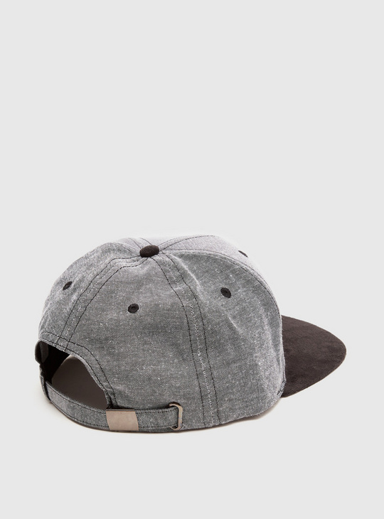 Textured Cap with Hook and Loop Closure