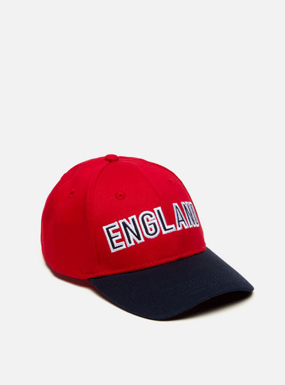 England Embroidered Cap with Adjustable Strap