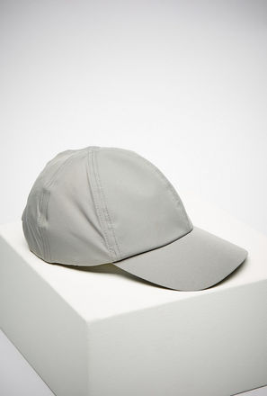 Plain Cap with Buckled Strap Closure-mxkids-accessories-boys-capsandhats-2