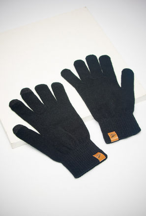 Textured Gloves-mxmen-accessories-woolenaccessories-0