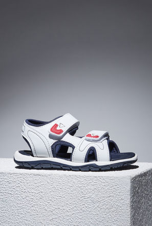 Textured Floaters with Hook and Loop Closure-mxkids-boystwotoeightyrs-shoes-sandals-1